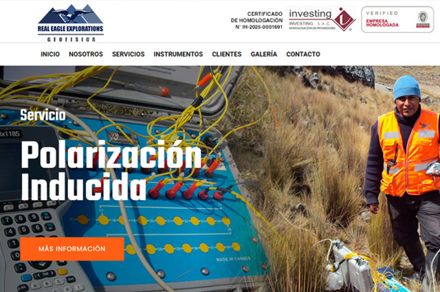 Pagina web de Real Eagle Explorations